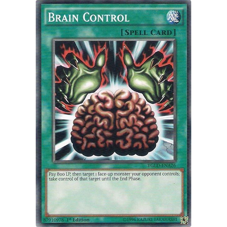 Image for Brain Control (YGLD-ENA26) (YGLD) - YuGiOh