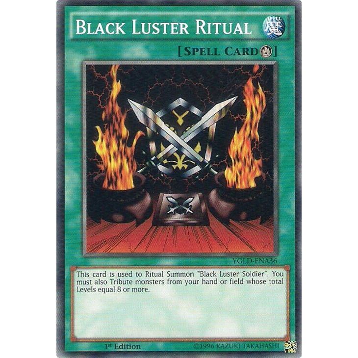 Image for Black Luster Ritual (YGLD-ENA36) (YGLD) - YuGiOh