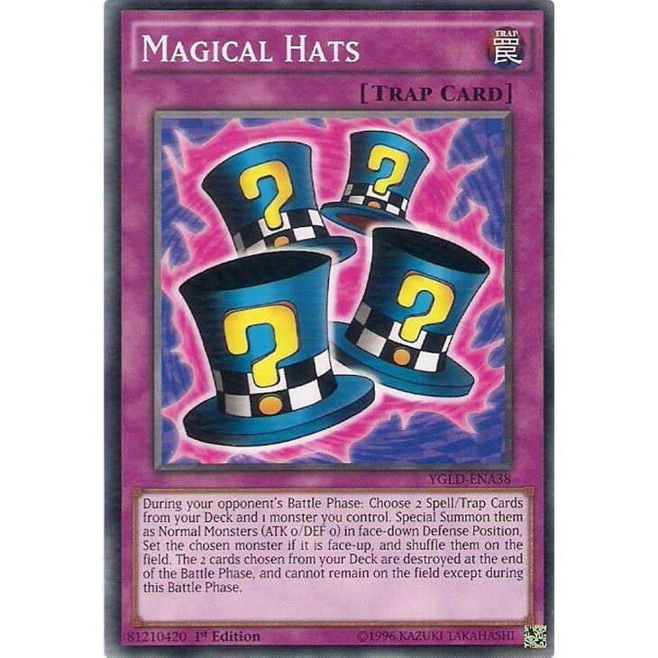 Image for Magical Hats (A) (YGLD-ENA38) (YGLD) - YuGiOh