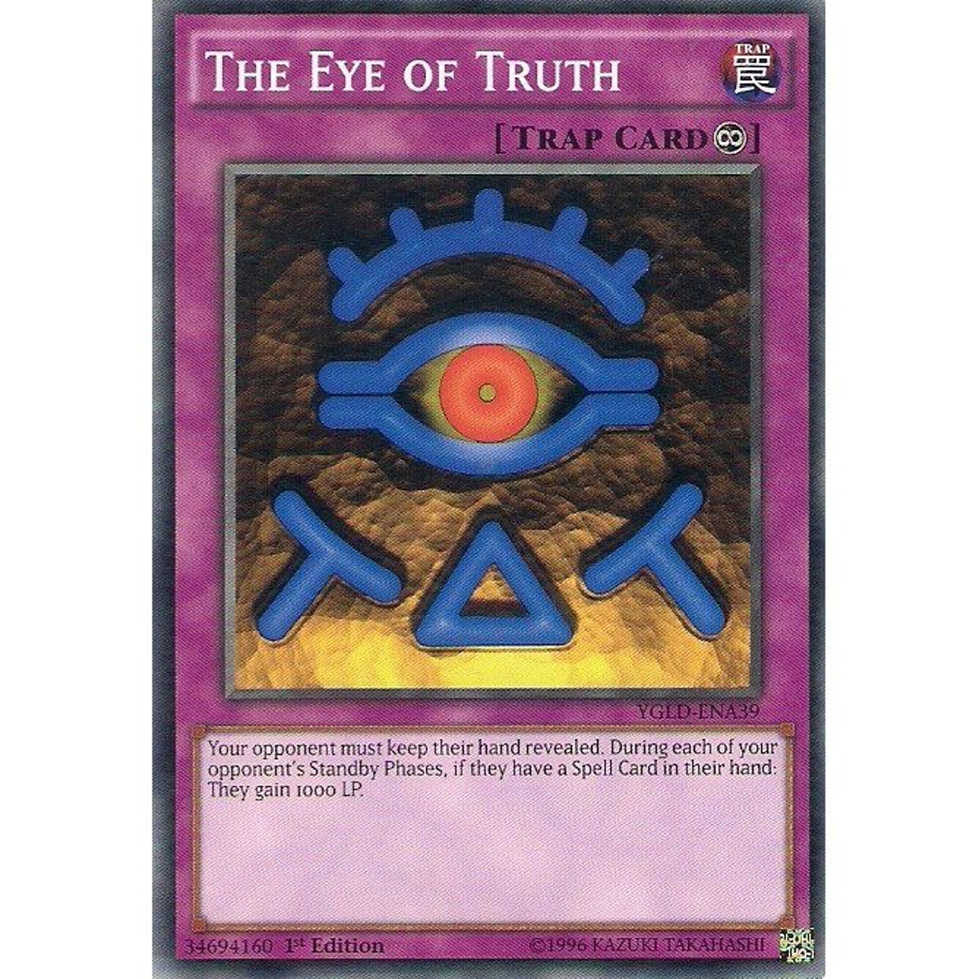Image for The Eye of Truth (YGLD-ENA39) (YGLD) - YuGiOh