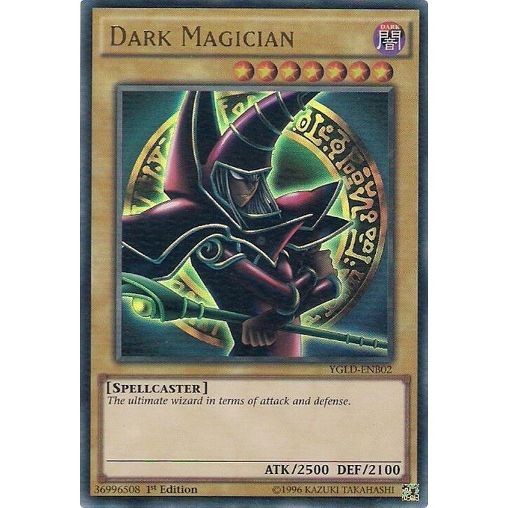 Image for Dark Magician (B) (YGLD-ENB02) (YGLD) - YuGiOh