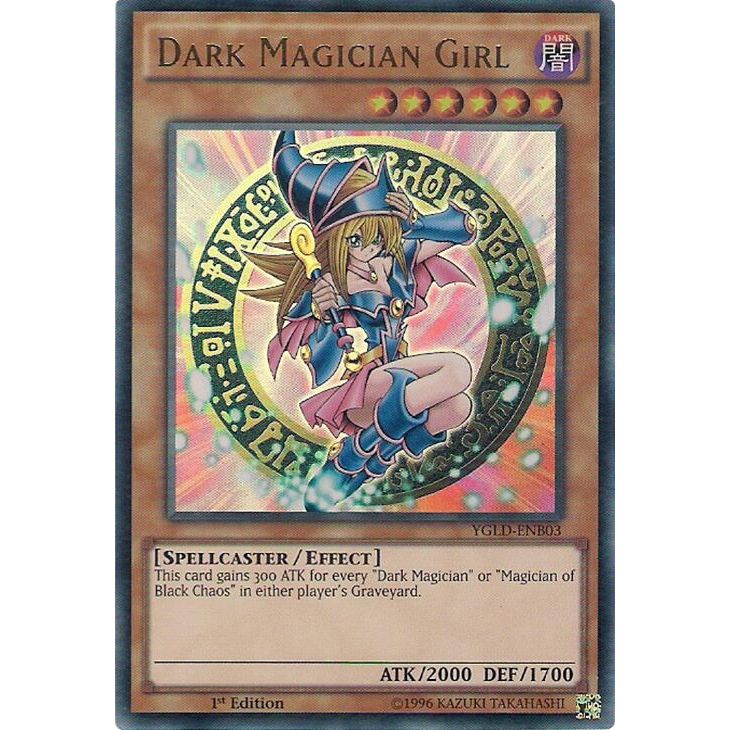 Image for Dark Magician Girl (B) (YGLD-ENB03) (YGLD) - YuGiOh