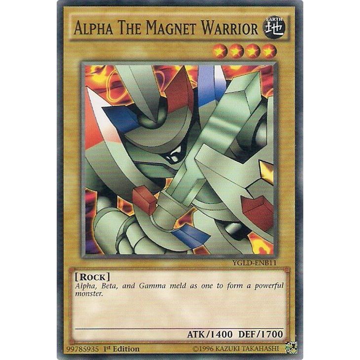 Image for Alpha The Magnet Warrior (YGLD-ENB11) (YGLD) - YuGiOh