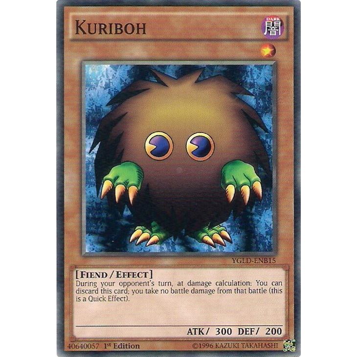 Image for Kuriboh (B) (YGLD-ENB15) (YGLD) - YuGiOh