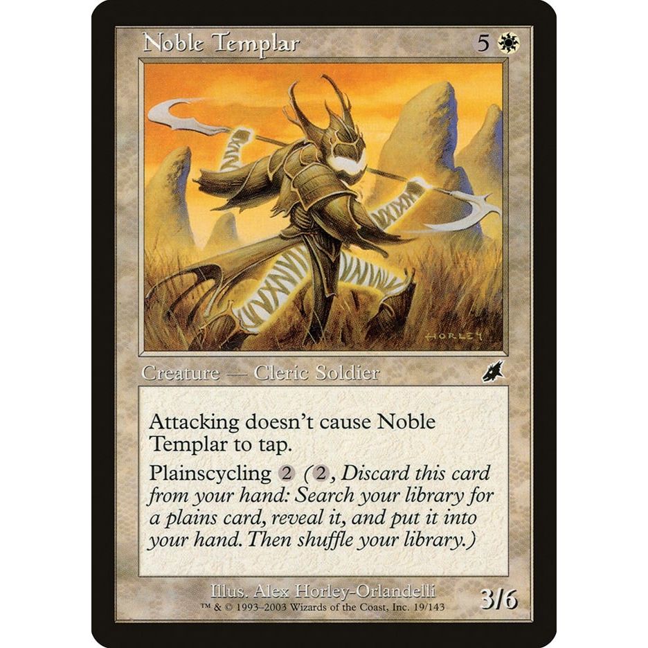 Image for Noble Templar (19) (SCG) - Magic: The Gathering