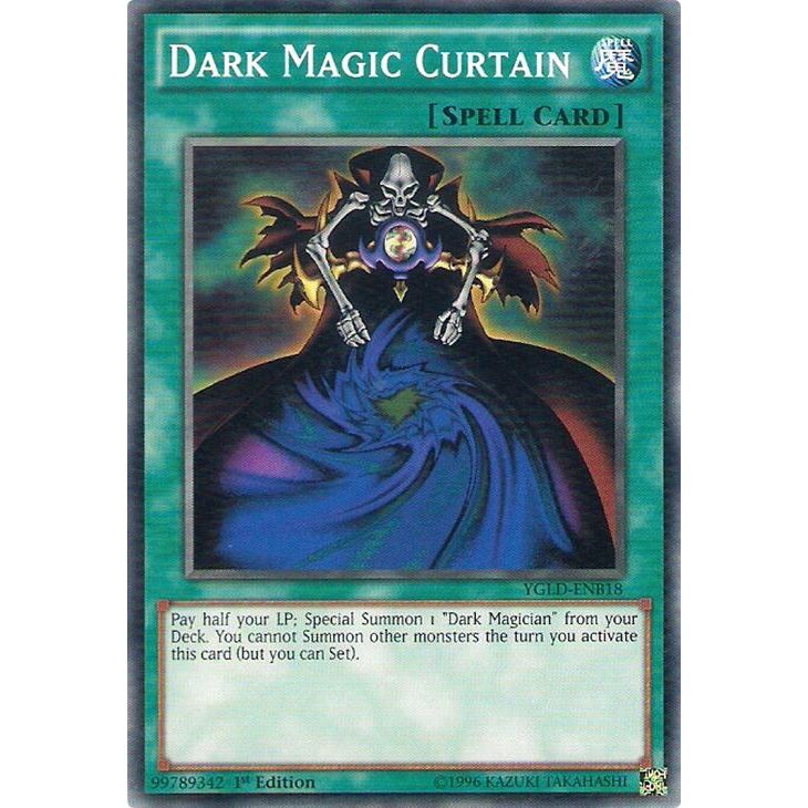 Image for Dark Magic Curtain (YGLD-ENB18) (YGLD) - YuGiOh