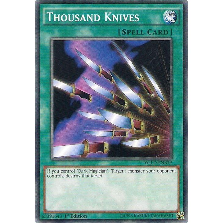 Image for Thousand Knives (YGLD-ENB19) (YGLD) - YuGiOh