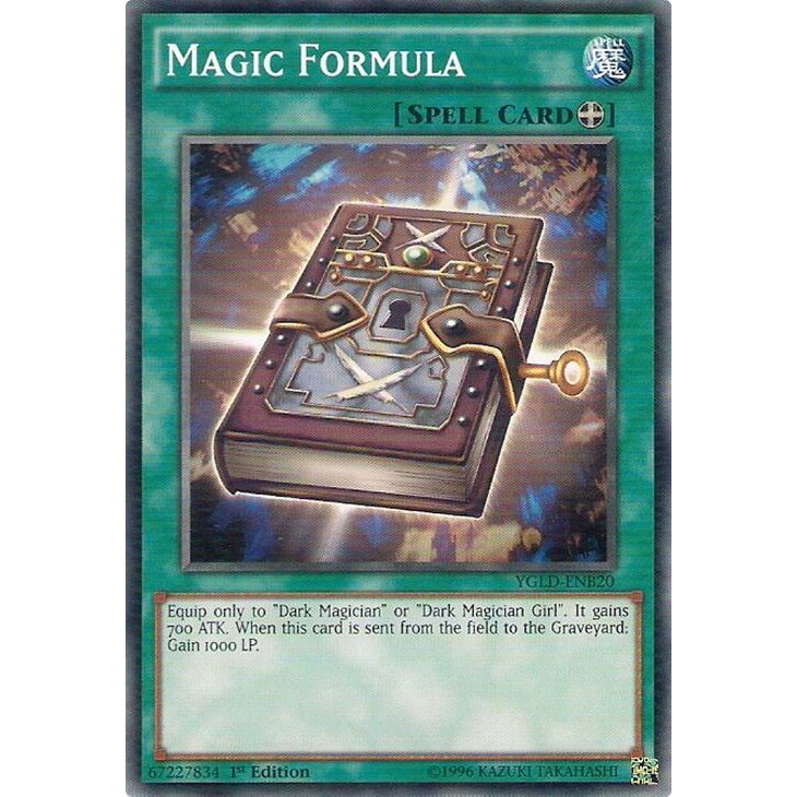 Image for Magic Formula (YGLD-ENB20) (YGLD) - YuGiOh