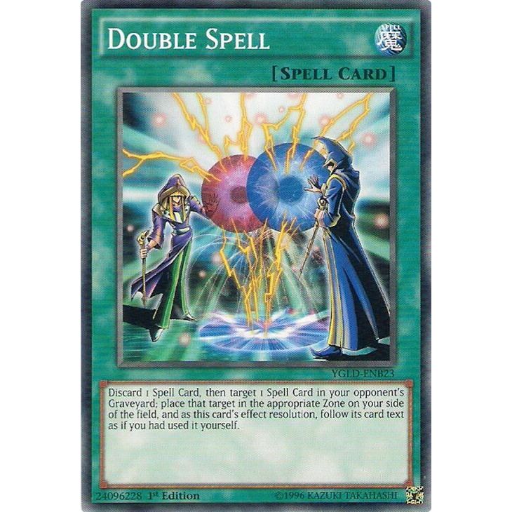 Image for Double Spell (YGLD-ENB23) (YGLD) - YuGiOh