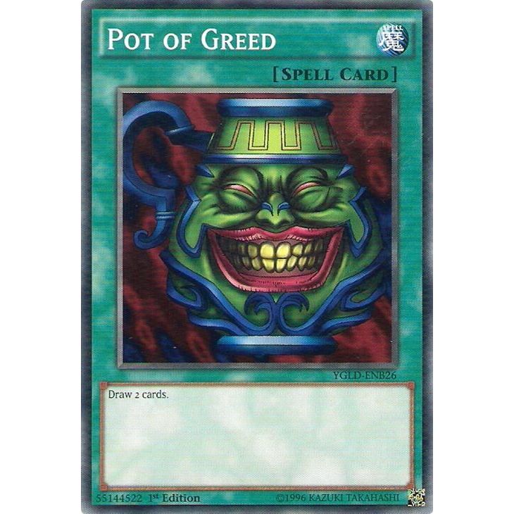 Image for Pot of Greed (YGLD-ENB26) (YGLD) - YuGiOh