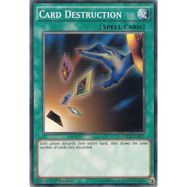 Image for Card Destruction (YGLD-ENB27) (YGLD) - YuGiOh