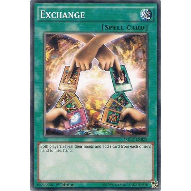 Image for Exchange (YGLD-ENB28) (YGLD) - YuGiOh