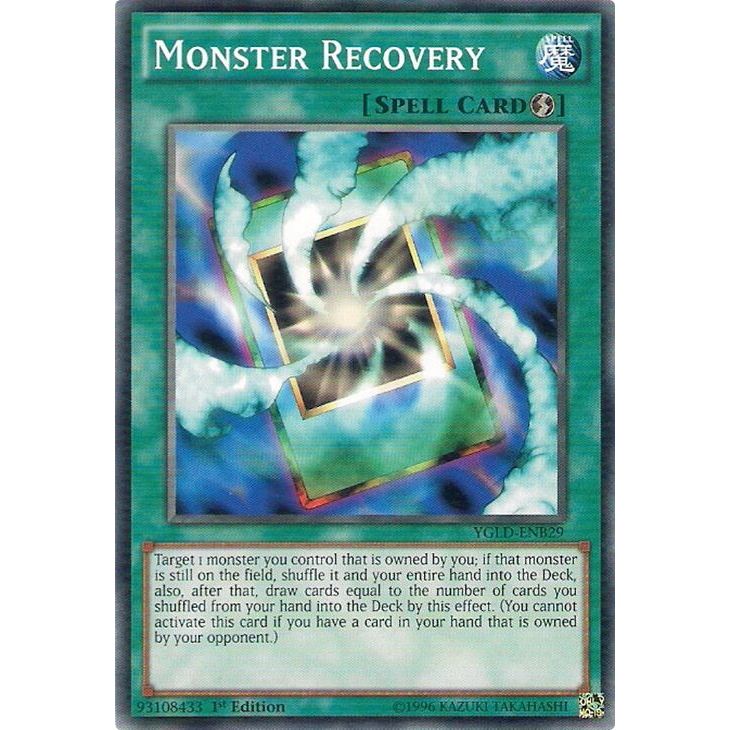 Image for Monster Recovery (B) (YGLD-ENB29) (YGLD) - YuGiOh