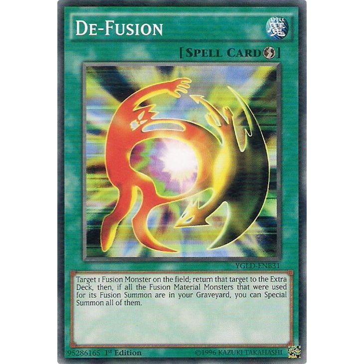 Image for De-Fusion (YGLD-ENB31) (YGLD) - YuGiOh