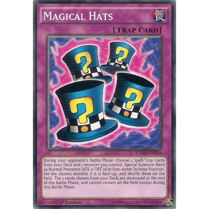 Image for Magical Hats (B) (YGLD-ENB34) (YGLD) - YuGiOh