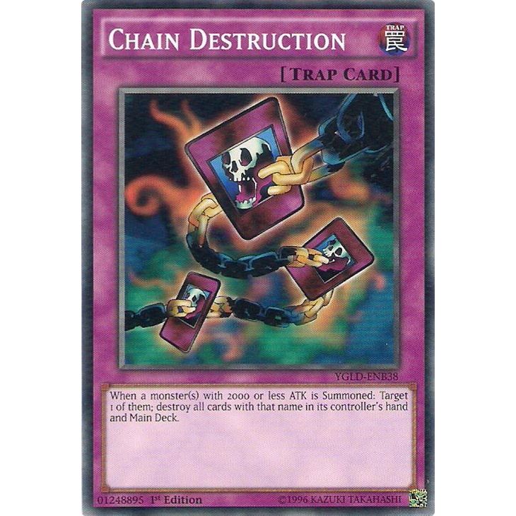 Image for Chain Destruction (YGLD-ENB38) (YGLD) - YuGiOh
