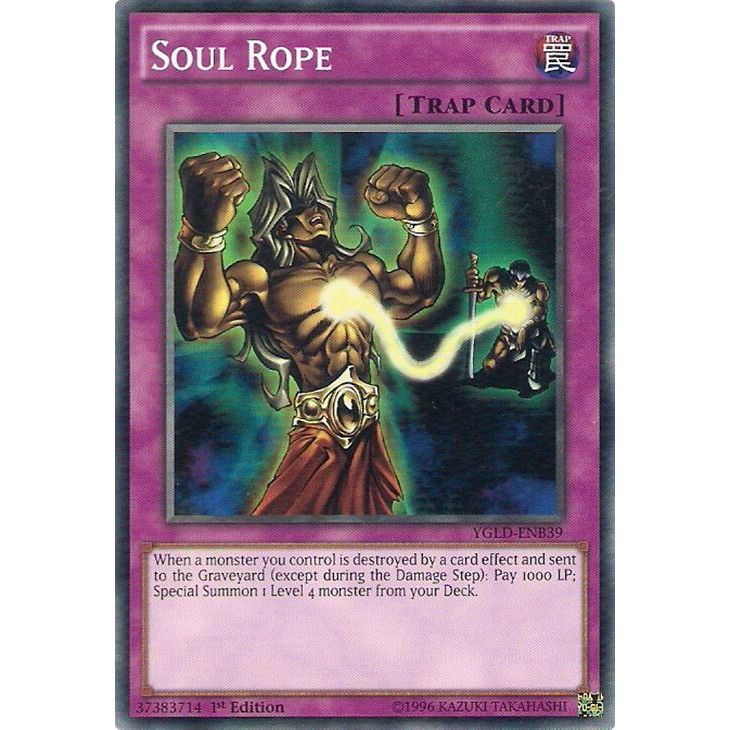 Image for Soul Rope (YGLD-ENB39) (YGLD) - YuGiOh