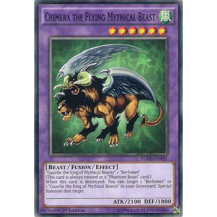 Image for Chimera the Flying Mythical Beast (YGLD-ENB41) (YGLD) - YuGiOh
