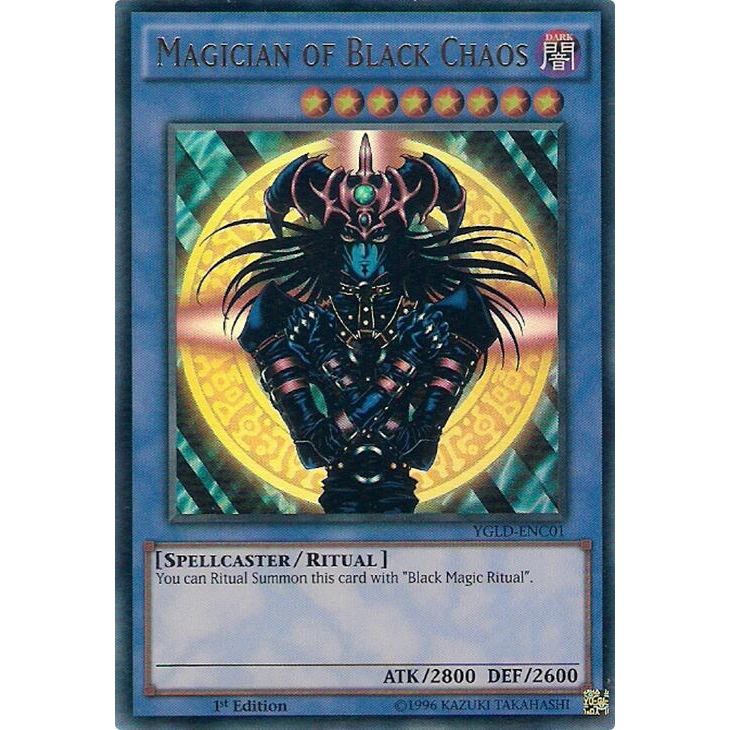 Image for Magician of Black Chaos (YGLD-ENC01) (YGLD) - YuGiOh