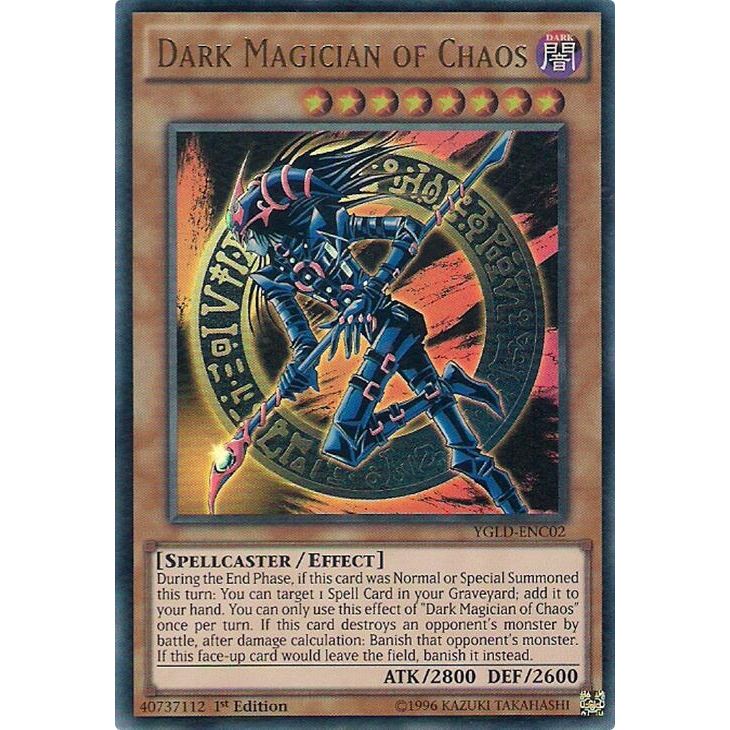 Image for Dark Magician of Chaos (YGLD-ENC02) (YGLD) - YuGiOh