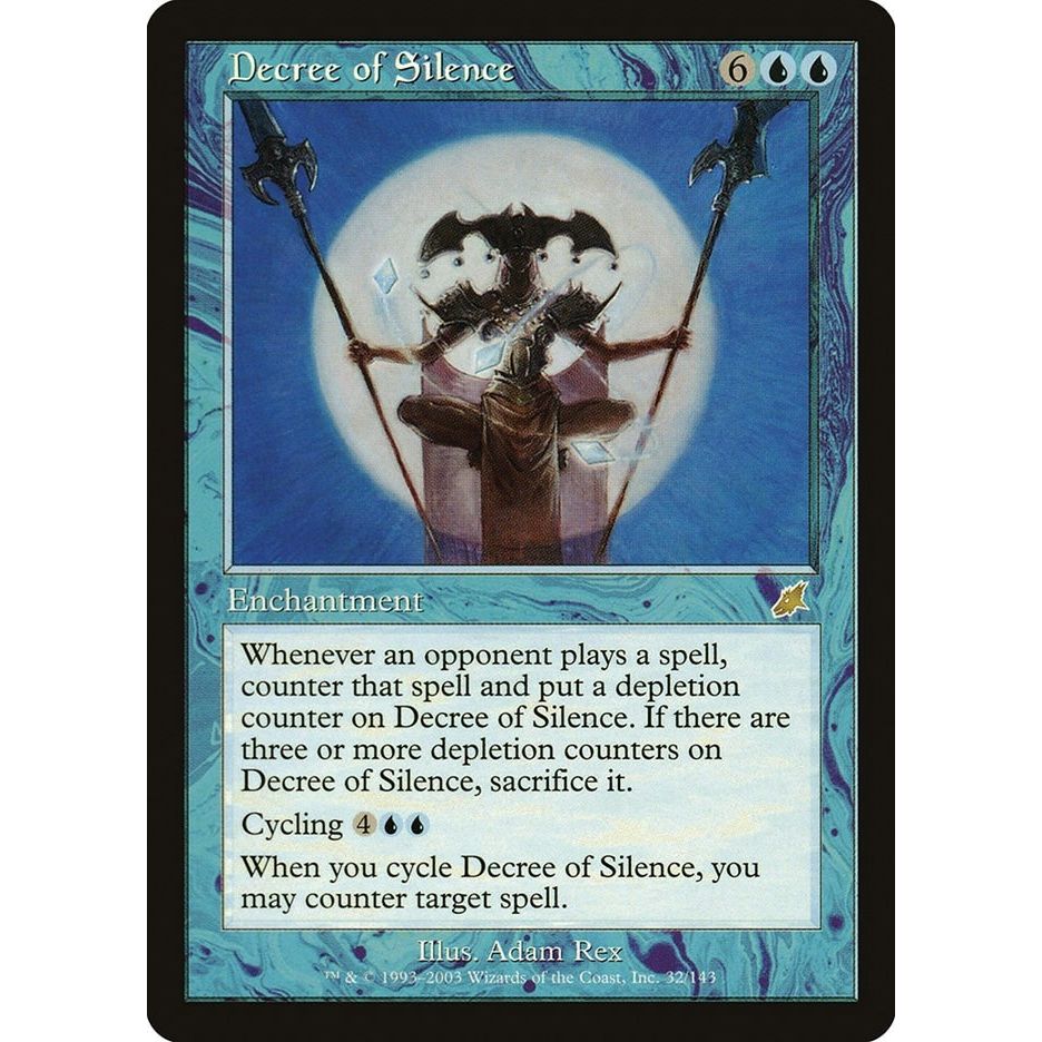 Image for Decree of Silence (32) (SCG) - Magic: The Gathering