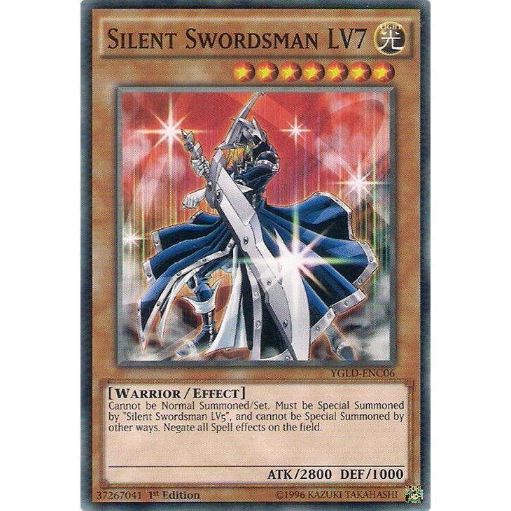 Image for Silent Swordsman LV7 (YGLD-ENC06) (YGLD) - YuGiOh
