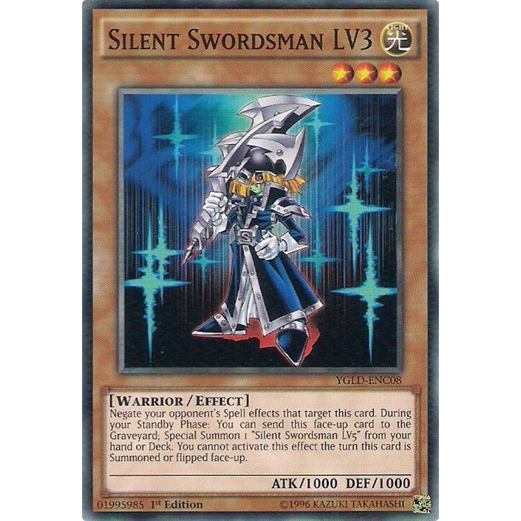 Image for Silent Swordsman LV3 (YGLD-ENC08) (YGLD) - YuGiOh