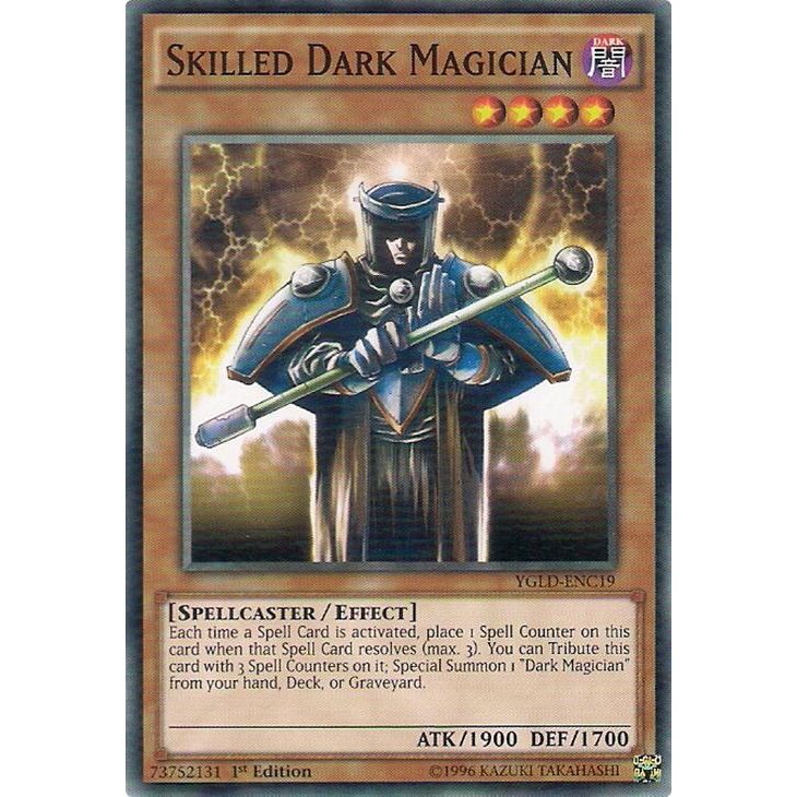 Image for Skilled Dark Magician (YGLD-ENC19) (YGLD) - YuGiOh