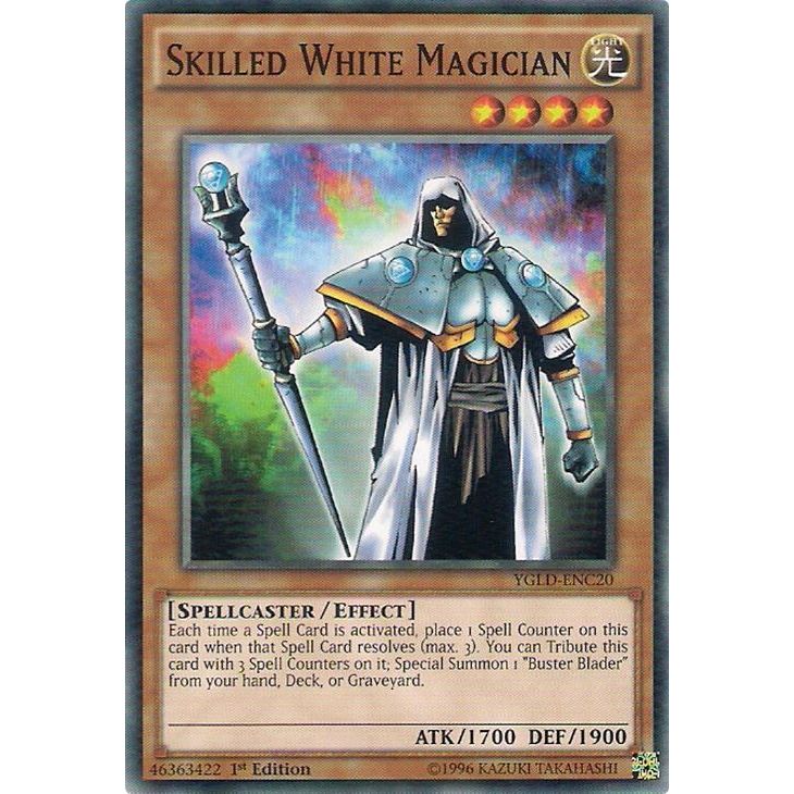 Image for Skilled White Magician (YGLD-ENC20) (YGLD) - YuGiOh