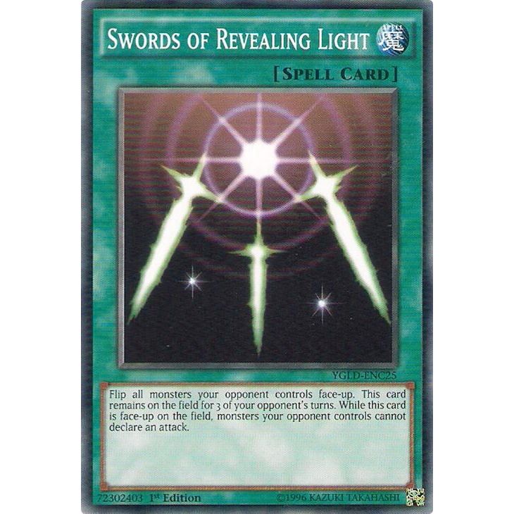 Image for Swords of Revealing Light (C) (YGLD-ENC25) (YGLD) - YuGiOh