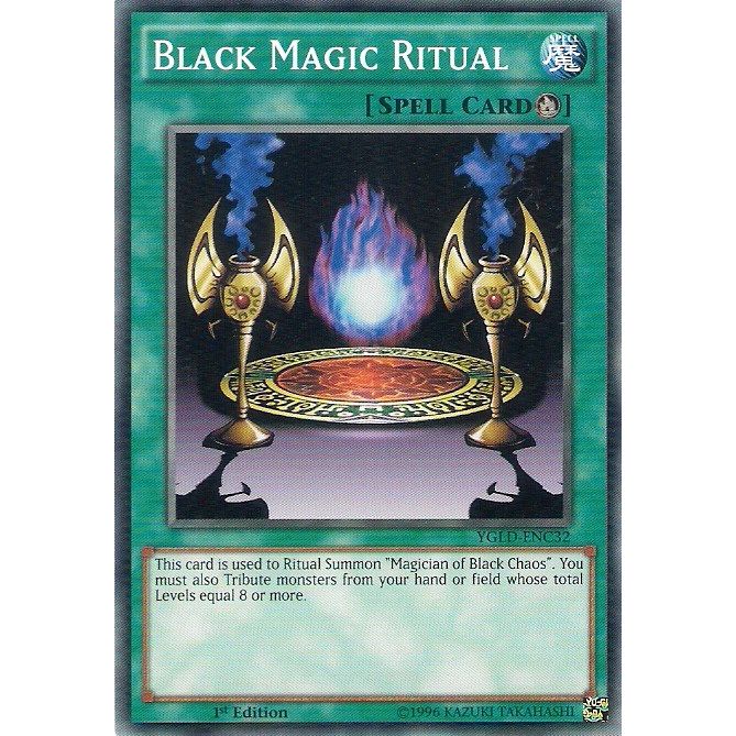 Image for Black Magic Ritual (YGLD-ENC32) (YGLD) - YuGiOh