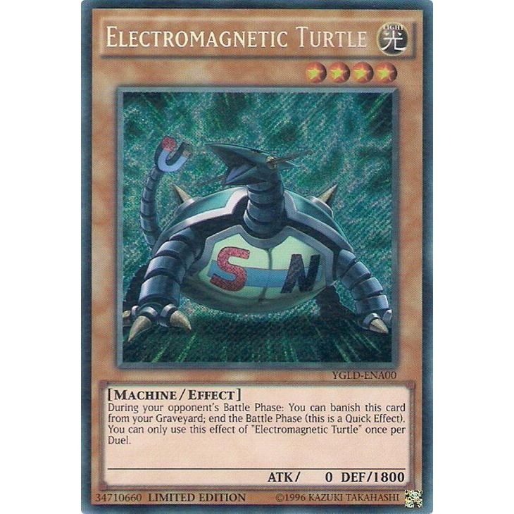 Image for Electromagnetic Turtle (YGLD-ENA00) (YGLD) - YuGiOh