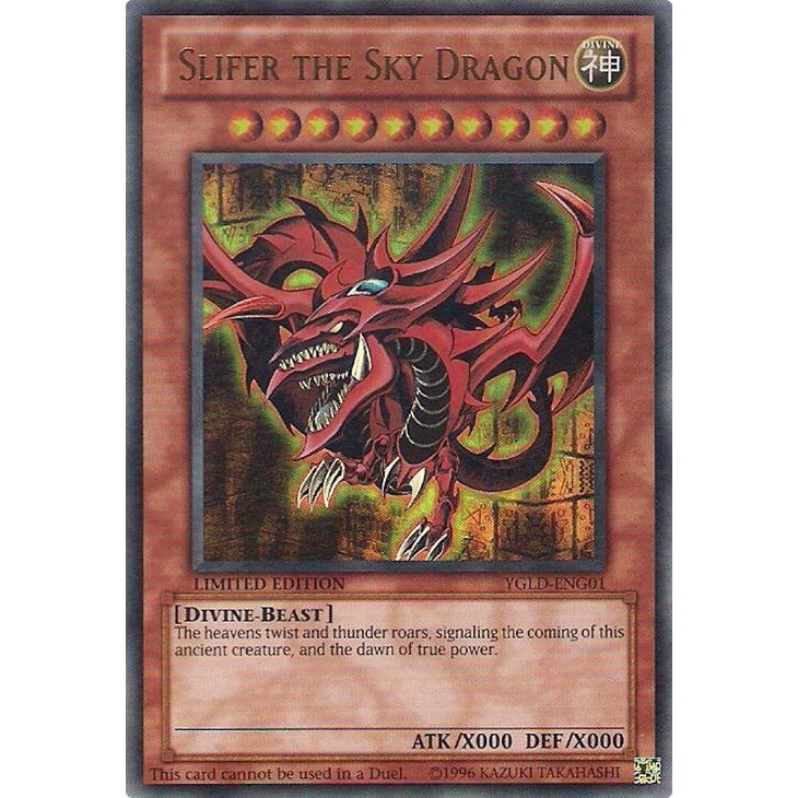 Image for Slifer the Sky Dragon (YGLD-ENG01) (YGLD) - YuGiOh