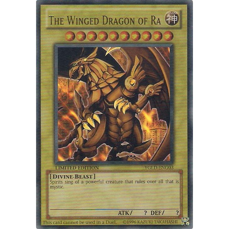Image for The Winged Dragon of Ra (YGLD-ENG03) (YGLD) - YuGiOh