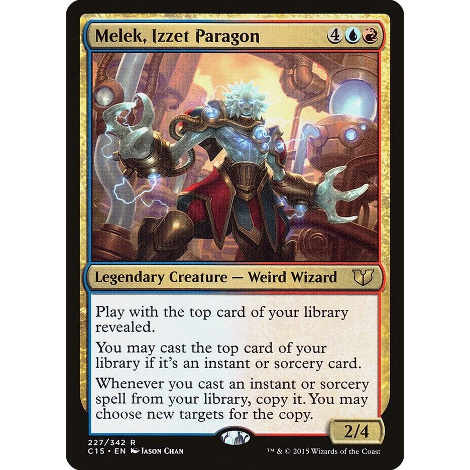 Image for Melek, Izzet Paragon (227) (C15) - Magic: The Gathering