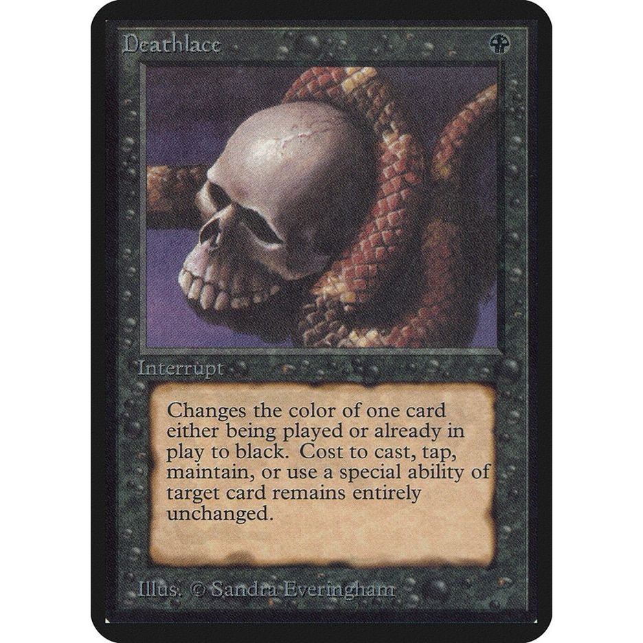 Image for Deathlace (LEA) - Magic: The Gathering