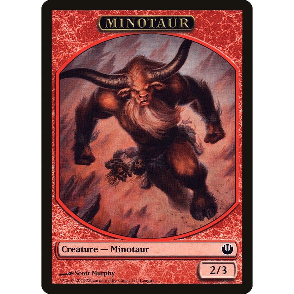 Image for Minotaur Token (1) (LEP) - Magic: The Gathering