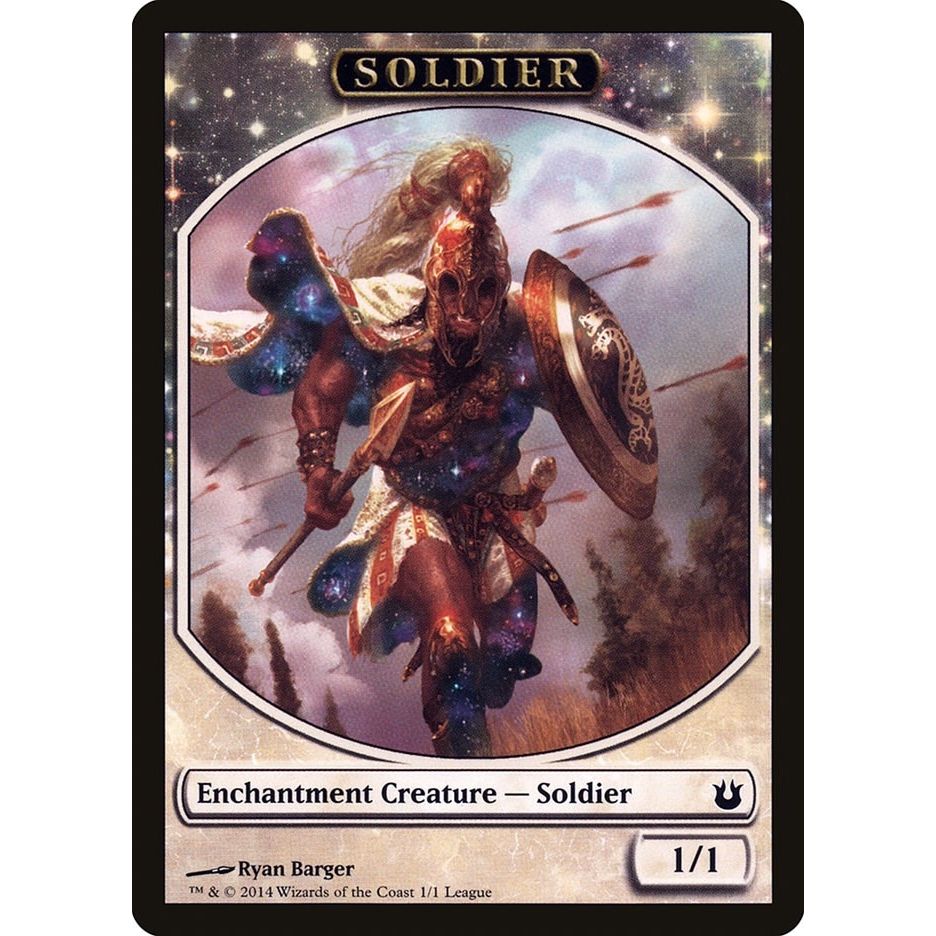 Image for Soldier Token (Born of the Gods) (1) (LEP) - Magic: The Gathering