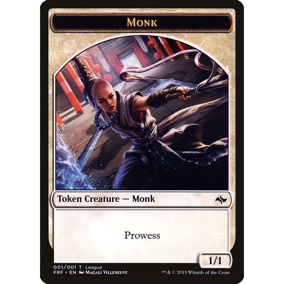 Image for Monk Token (16) (LEP) - Magic: The Gathering