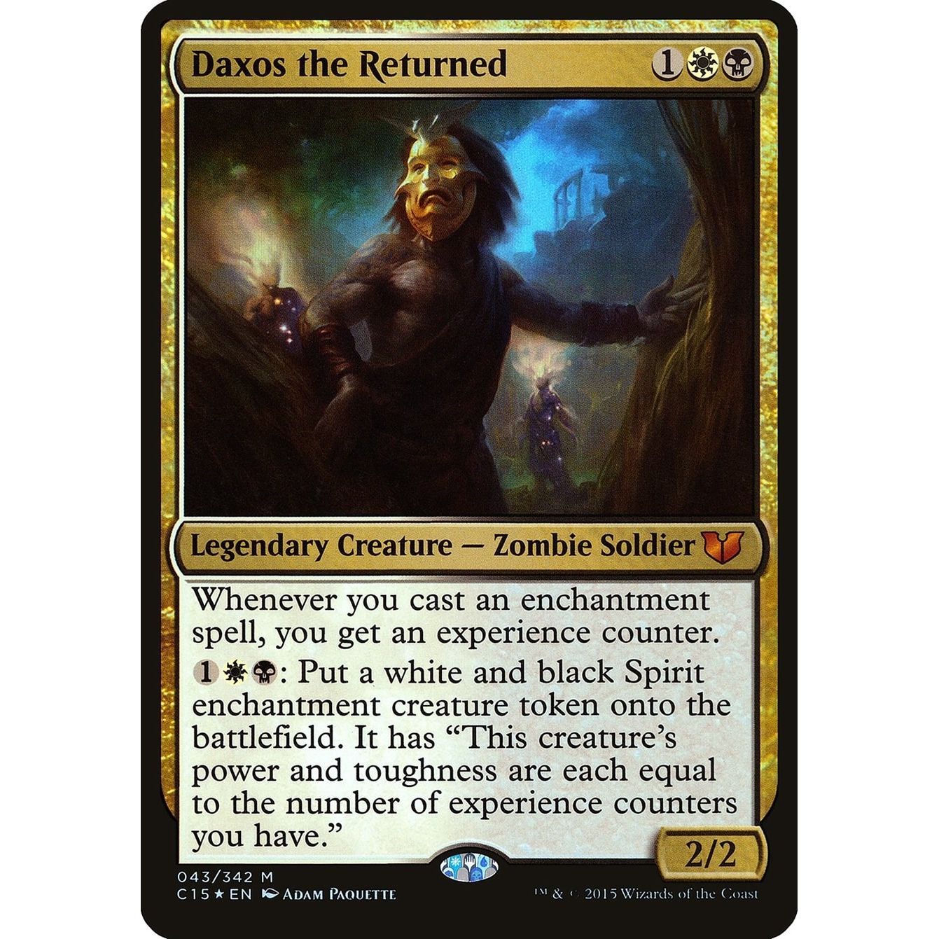 Image for Daxos the Returned (Commander 2015) (43) (OVER) - Magic: The Gathering