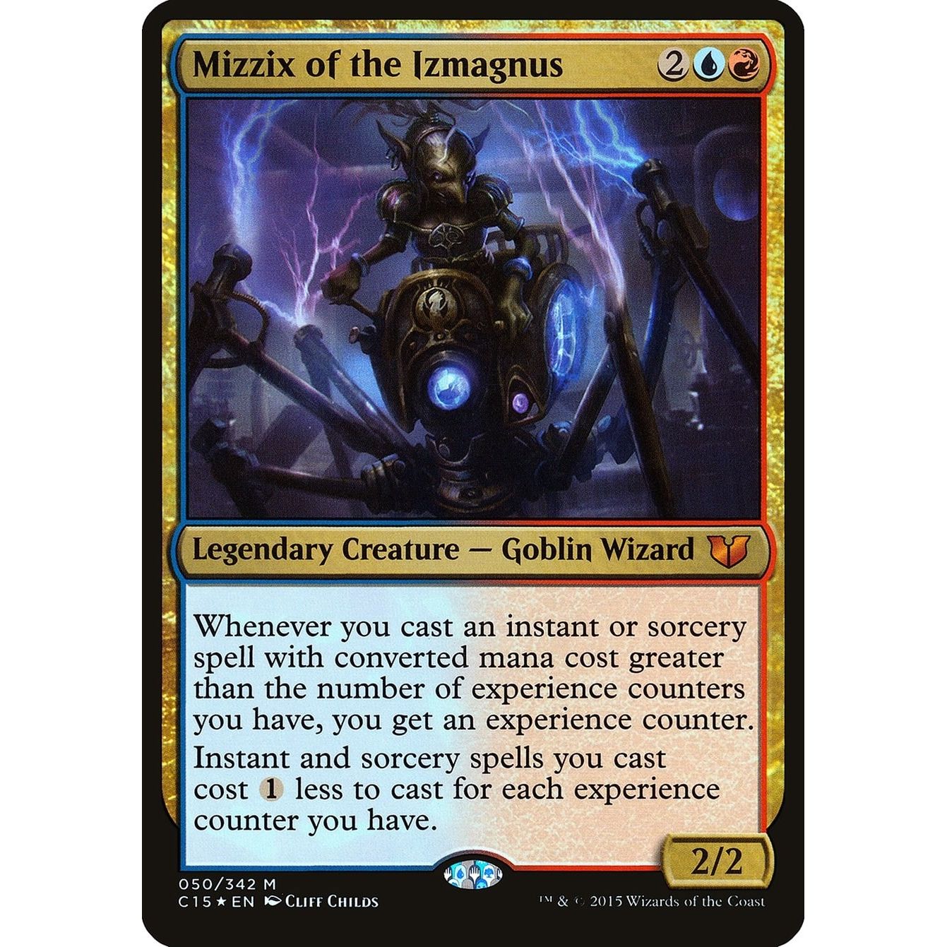 Image for Mizzix of the Izmagnus (Commander 2015) (50) (OVER) - Magic: The Gathering