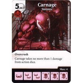 Image for Carnage - Sinister (2) (TASM) - Dice Masters
