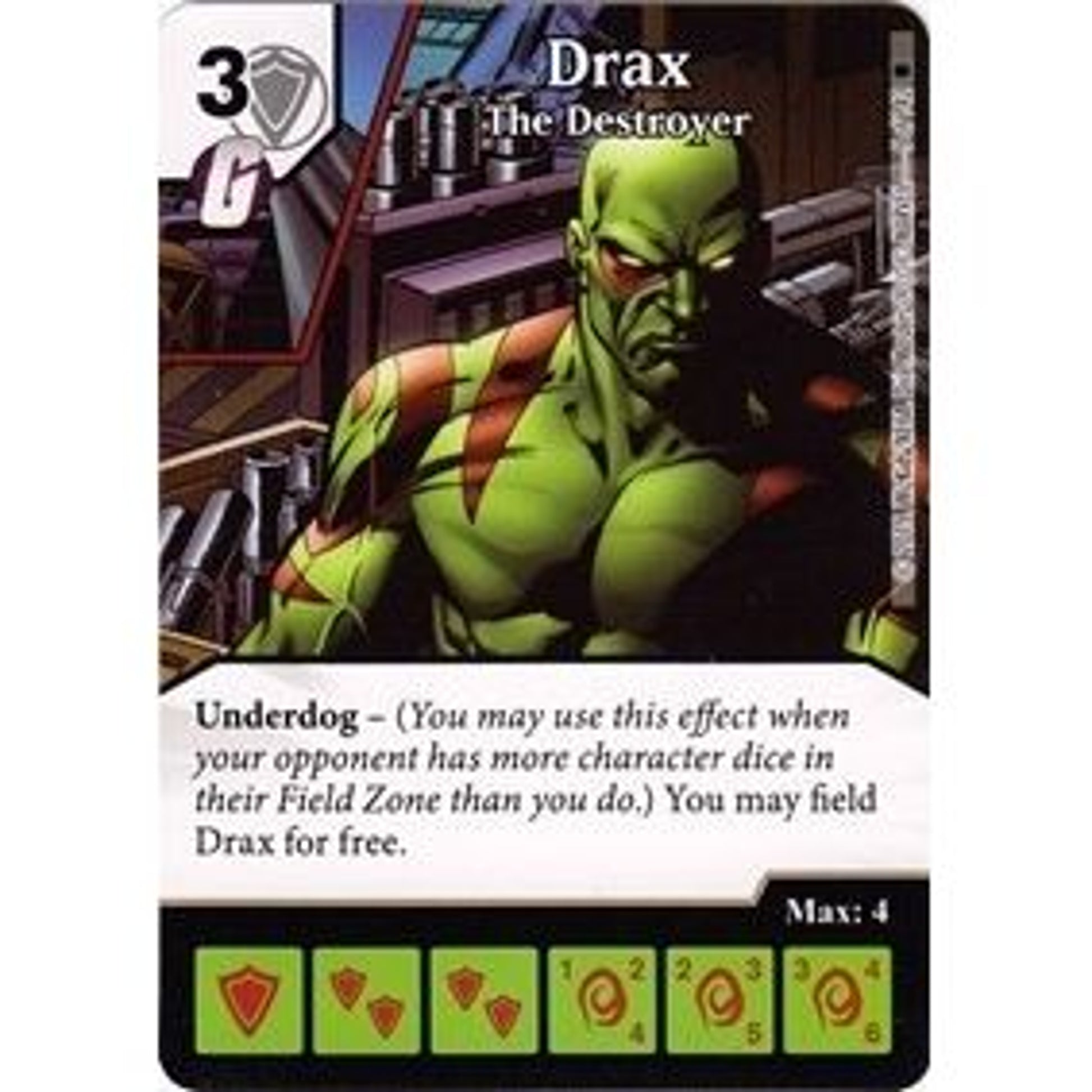 Image for Drax - The Destroyer (5) (TASM) - Dice Masters
