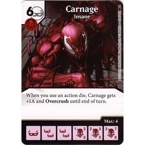 Image for Carnage - Insane (41) (TASM) - Dice Masters