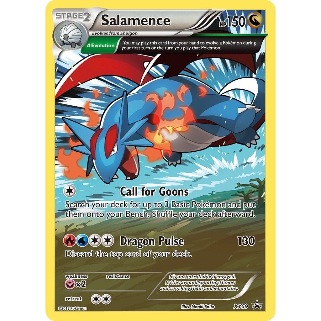 Image for Salamence - XY59 (XY59) (PR) - Pokemon
