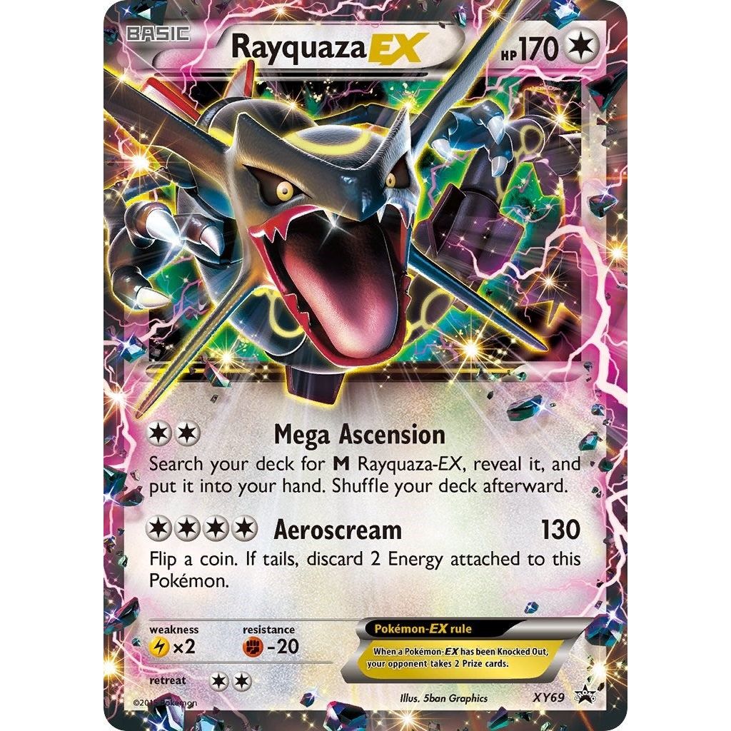 Image for Rayquaza EX (Shiny) (XY69) (PR) - Pokemon
