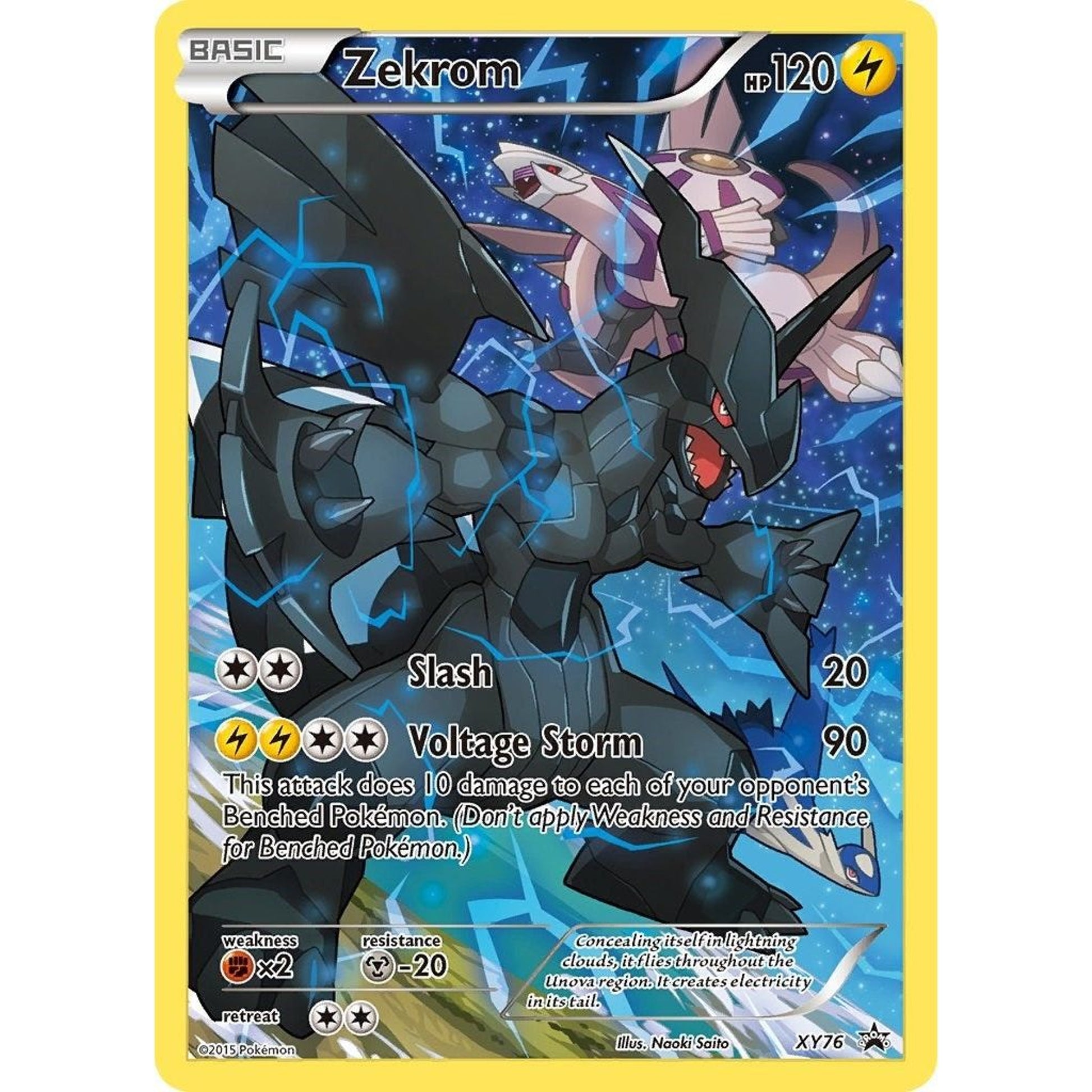Image for Zekrom (Full Art Promo) (XY76) (PR) - Pokemon