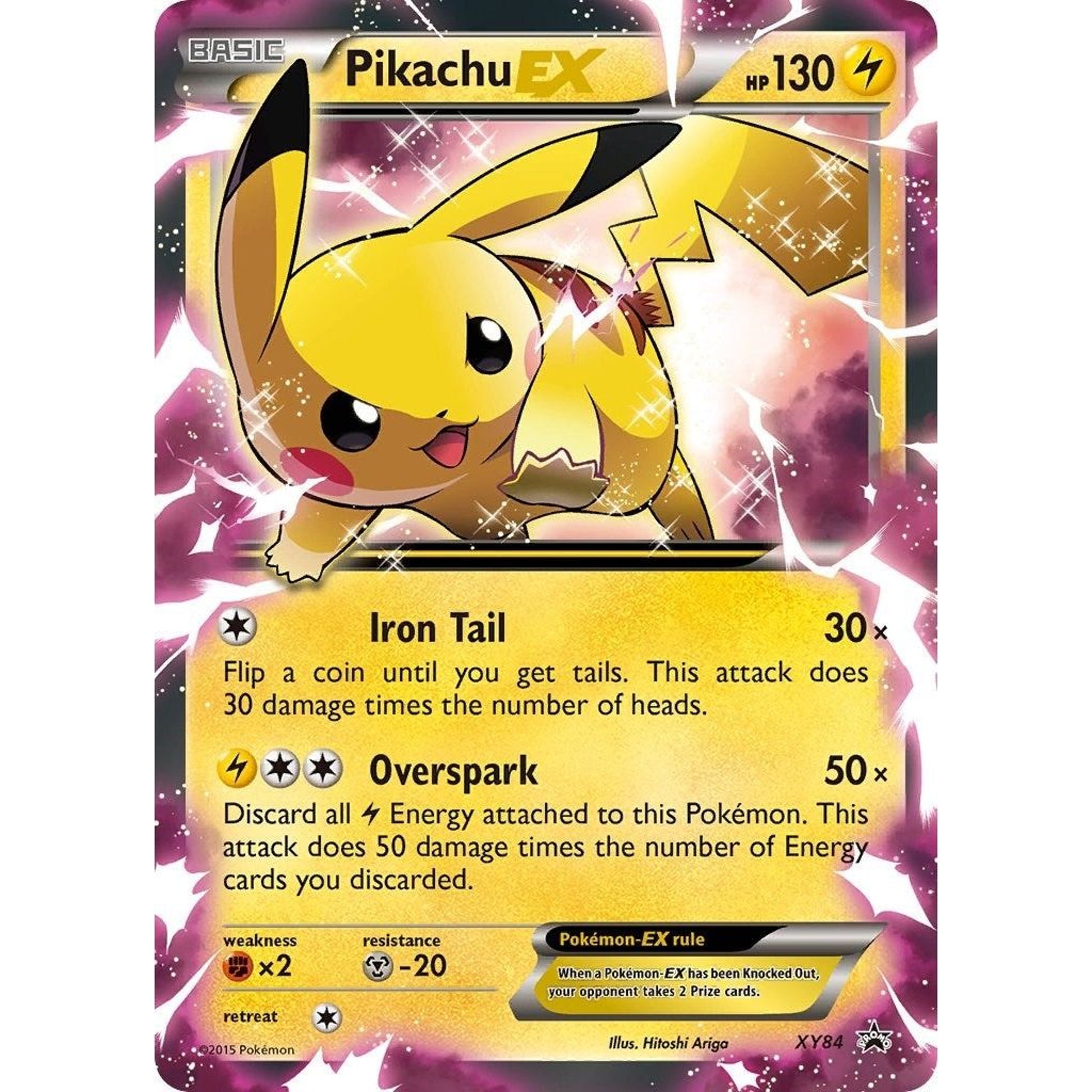 Image for Pikachu EX - XY84 (XY84) (PR) - Pokemon