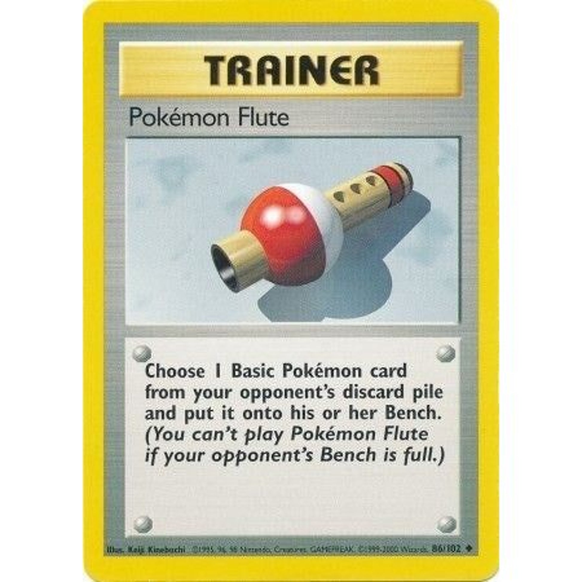 Image for Pokemon Flute (086/102) (BS) - Pokemon