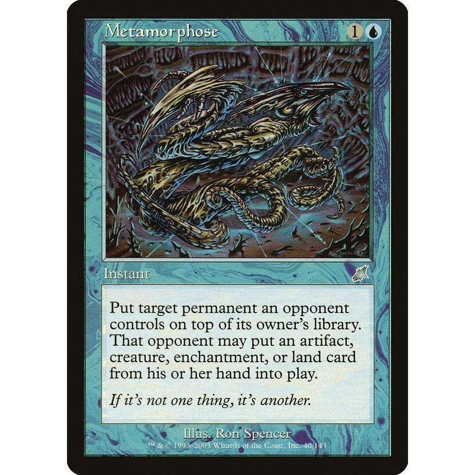 Image for Metamorphose (40) (SCG) - Magic: The Gathering